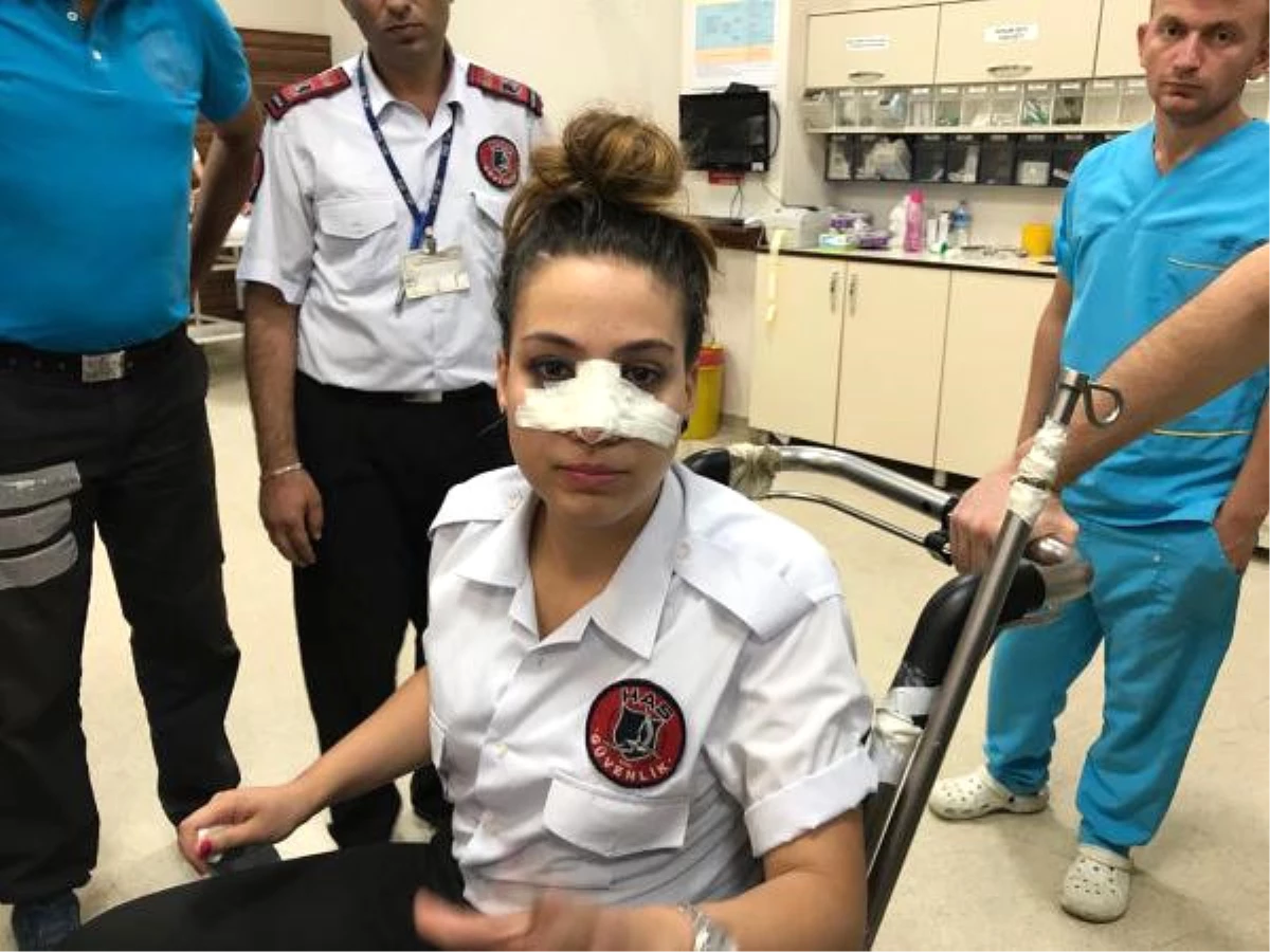 Hastanede Kadın Güvenlik Görevlisine Saldırı