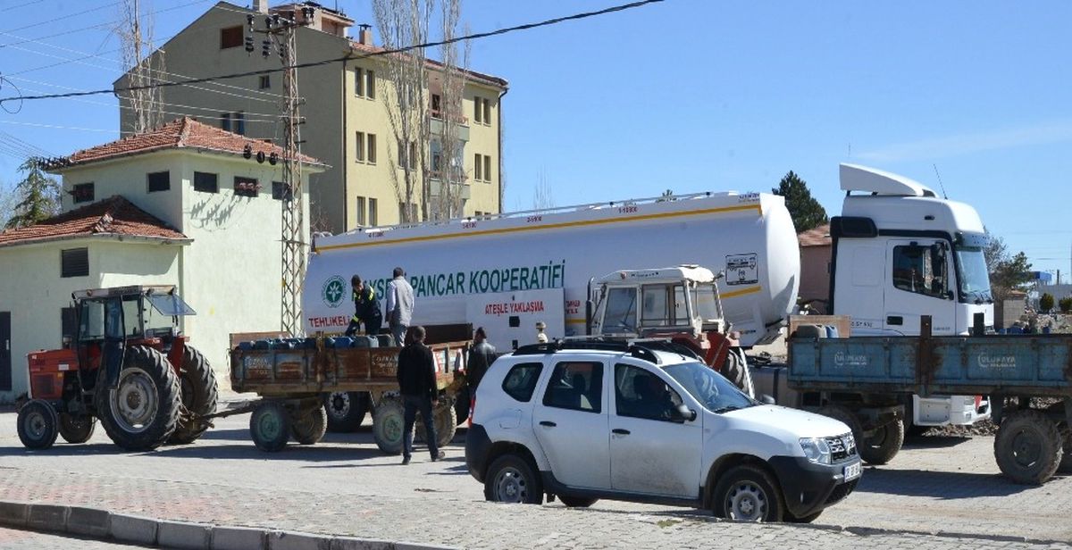 Kayseri Şeker\'den Pancar Çiftçisine 5 Bin Ton Mazot Desteği