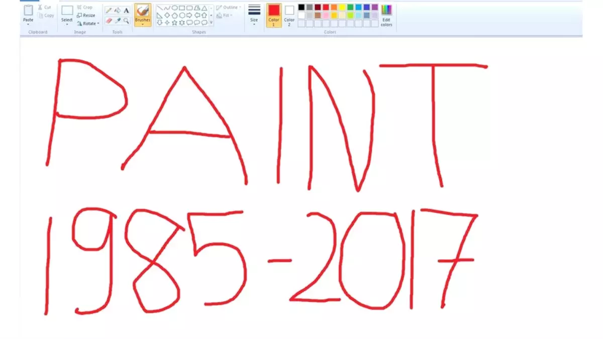 Microsoft Efsanevi Program Paint\'i Kaldırıyor