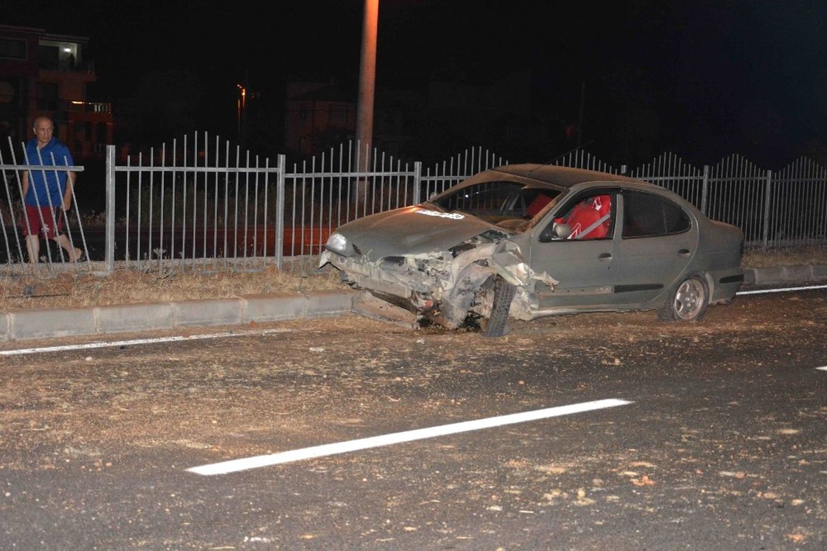 Ortaca\'da Trafik Kazası; 1 Yaralı