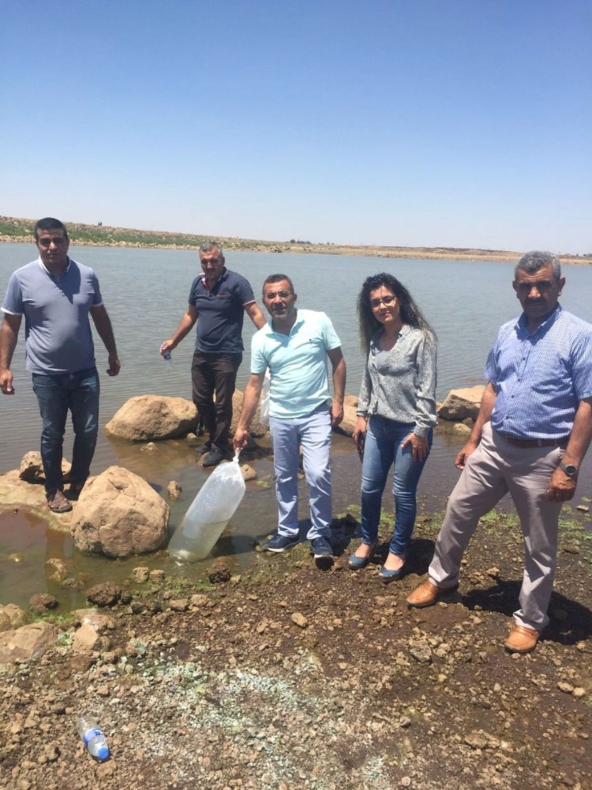 Sulutepe Göletine 300 Bin Balık Bıraktı