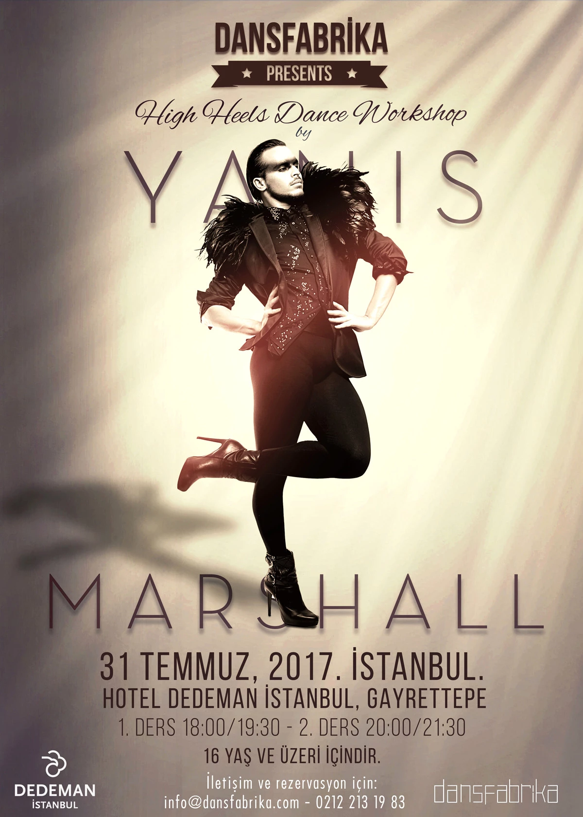 Yanis Marshall, 31 Temmuz\'da İstanbul\'da