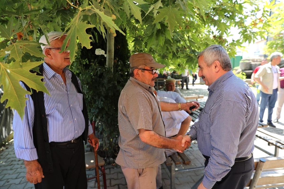 Başkan Baran, Esnaf ve Vatandaşları Ziyaret Etti