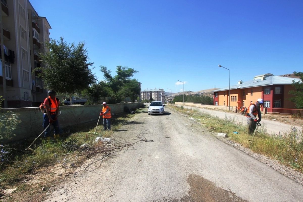 Bayburt Belediyesinden Yaz Temizliği