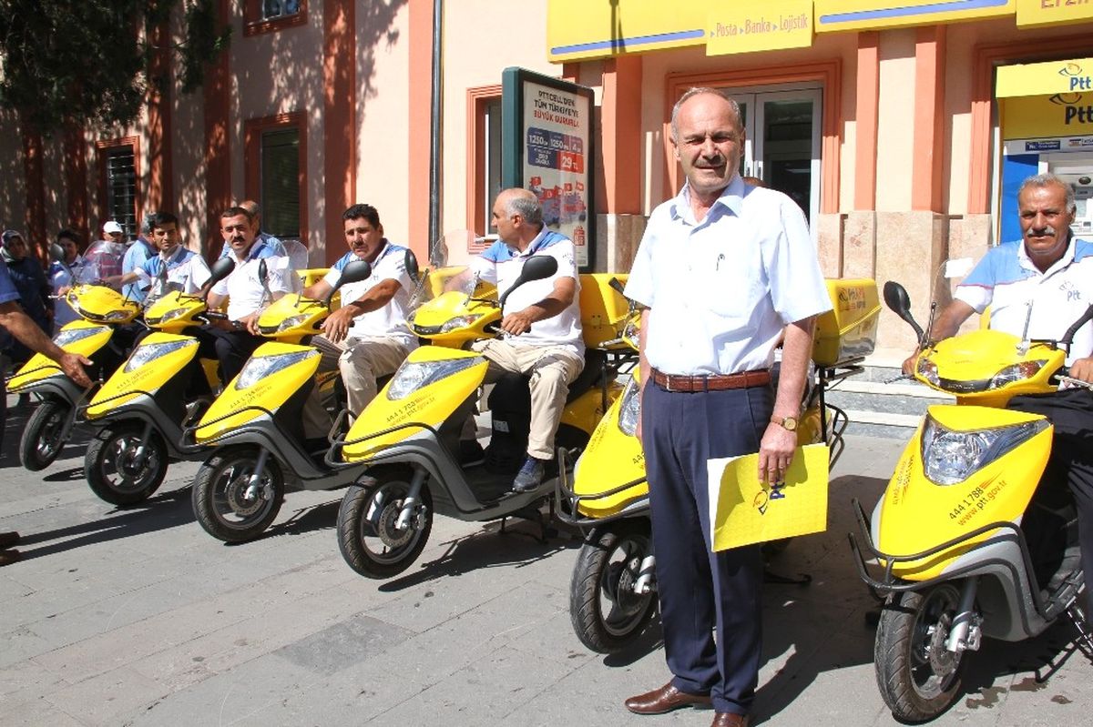 Erzincan PTT\'ye 10 Yeni Motor