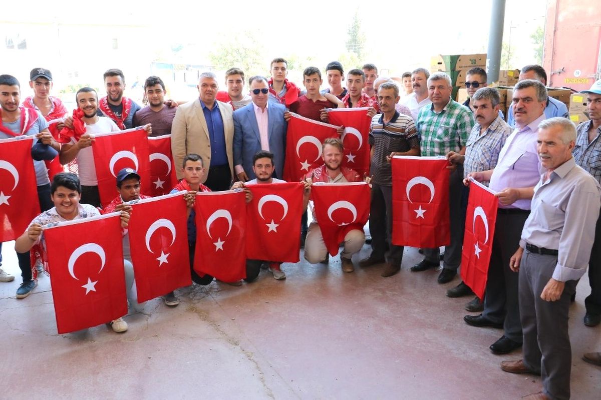 Gençoğlu Asker Uğurlama Törenine Katıldı