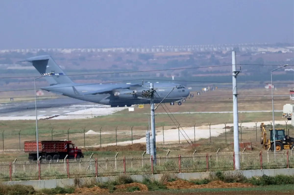 Incirlik Hava Üssü\'nde Askeri Hava Hareketliliği