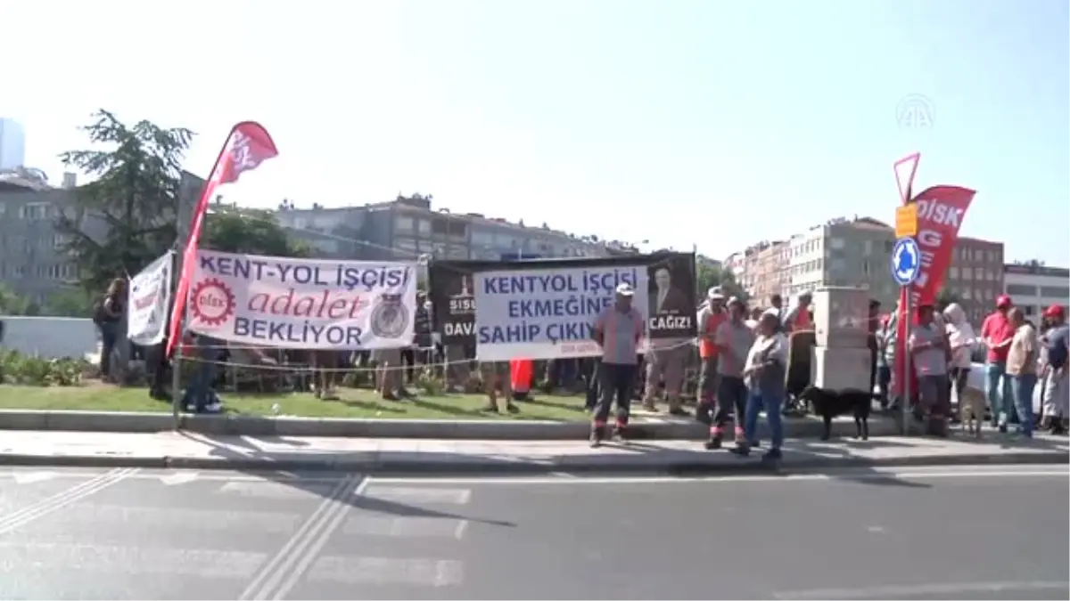 Şişli Belediyesi Önündeki Eylem