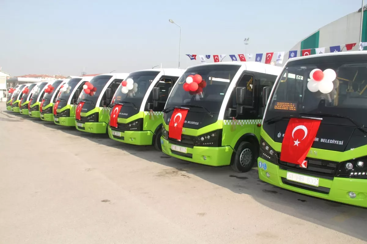 24 Yeni Jest Otobüs Hizmete Alındı!