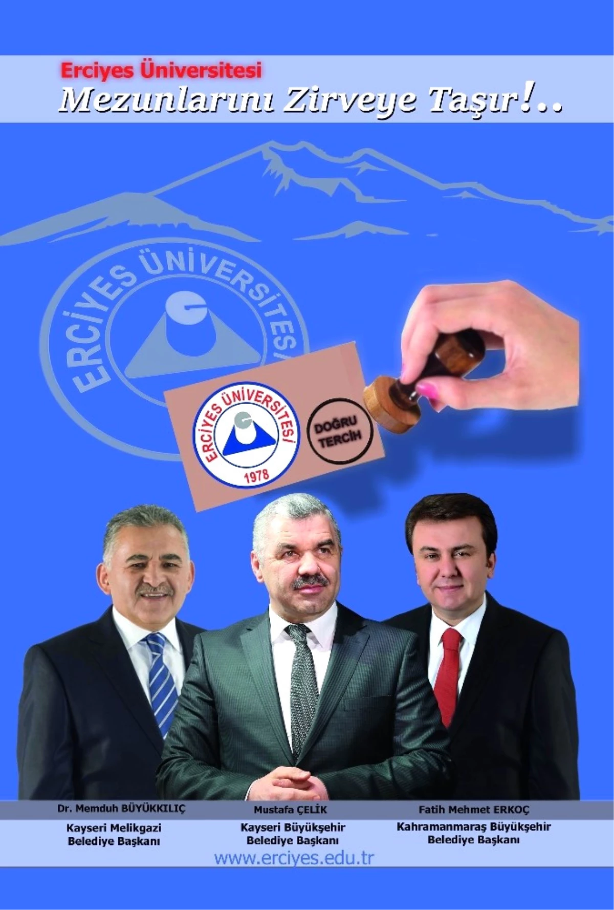 Başarılılar Erciyes Üniversitesinden