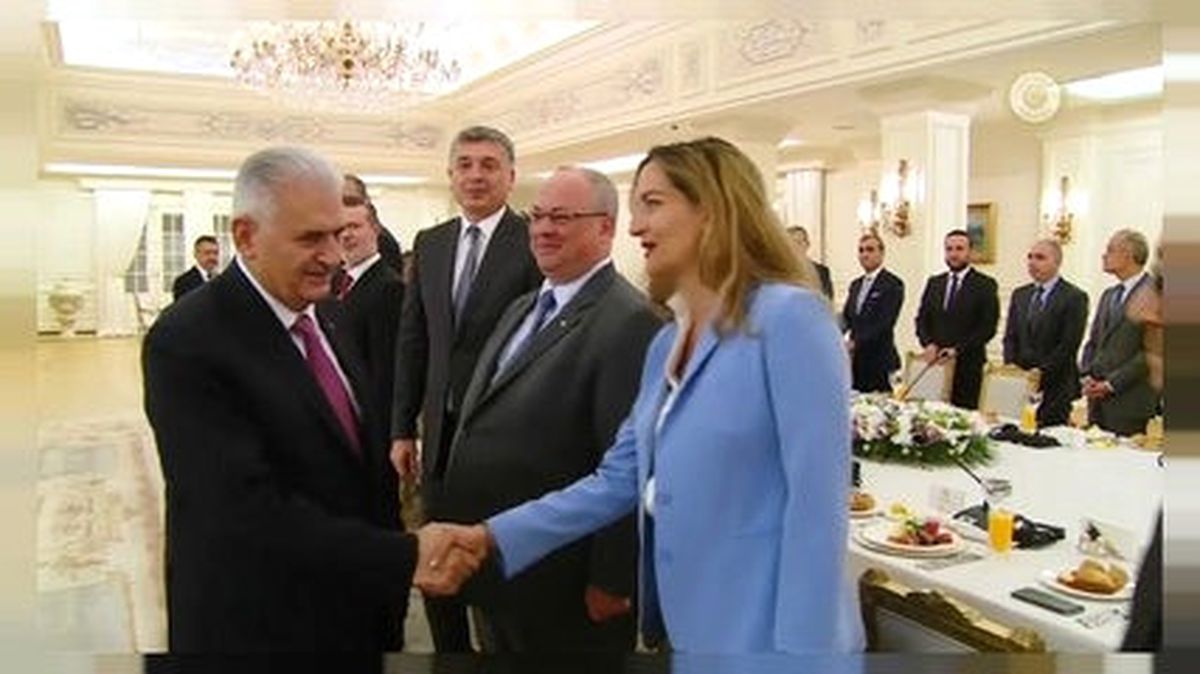 Başbakan Binali Yıldırım Alman Şirket Yöneticileriyle Buluştu