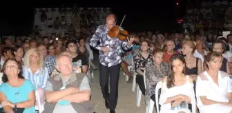 Gümüşlük Klasik Müzik Festivali Keman ve Akordeonun Uyumuyla Başladı