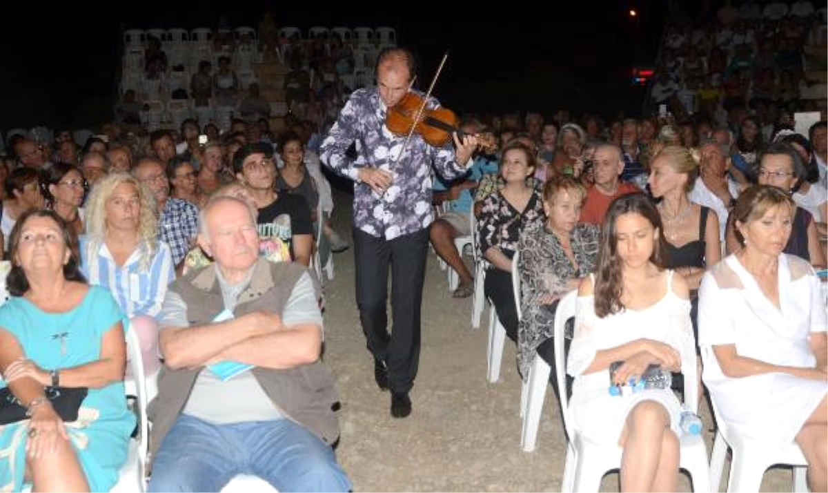 Gümüşlük Klasik Müzik Festivali Keman ve Akordeonun Uyumuyla Başladı