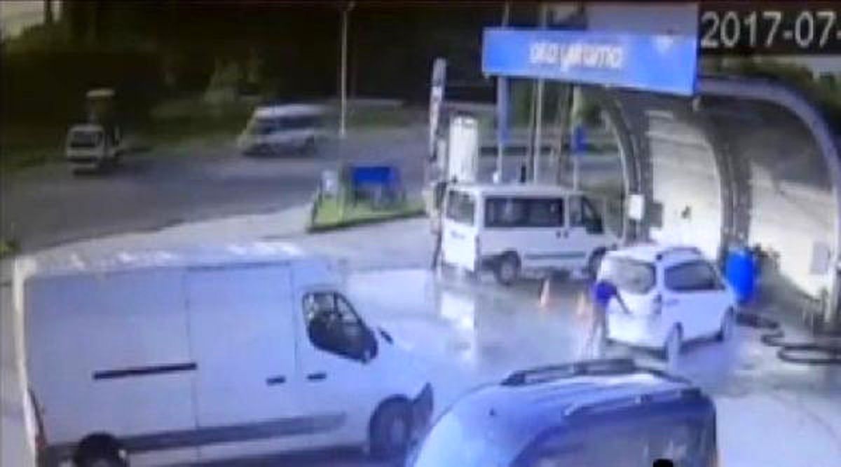Kastamonu\'da 1 Kişinin Öldüğü, 6 Kişinin Yaralandığı Kaza Güvenlik Kamerasında