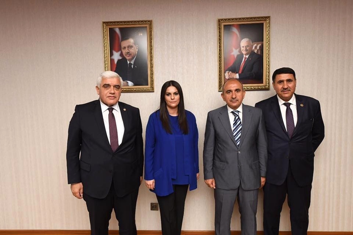 Kilis Heyeti Bakan Sarıeroğlu\'nu Ziyaret Etti