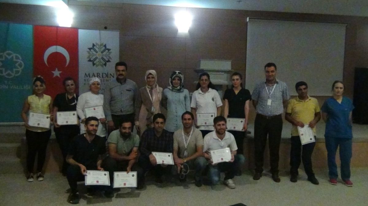 Mardin\'de Hastane Personellerine İşaret Dili Eğitimi