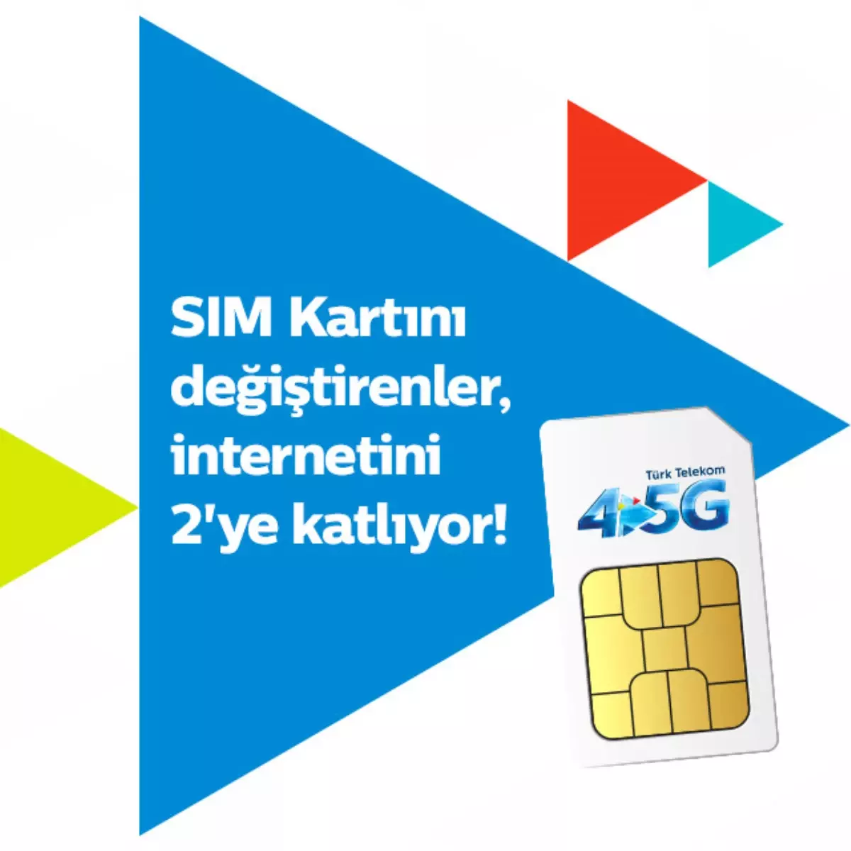 Mobil İnterneti İkiye Katlayan Kampanya Türk Telekom\'dan