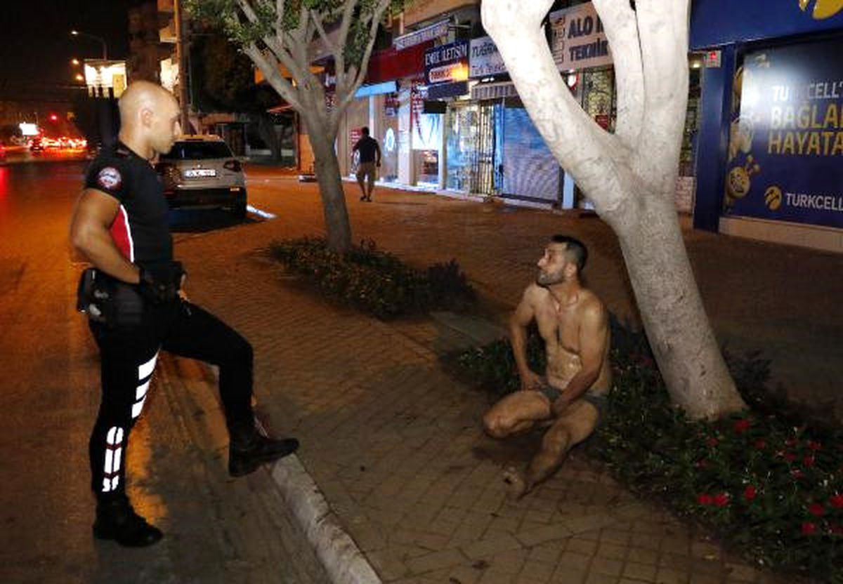 Polisin \'Tarzan Sabri\' İmtihanı
