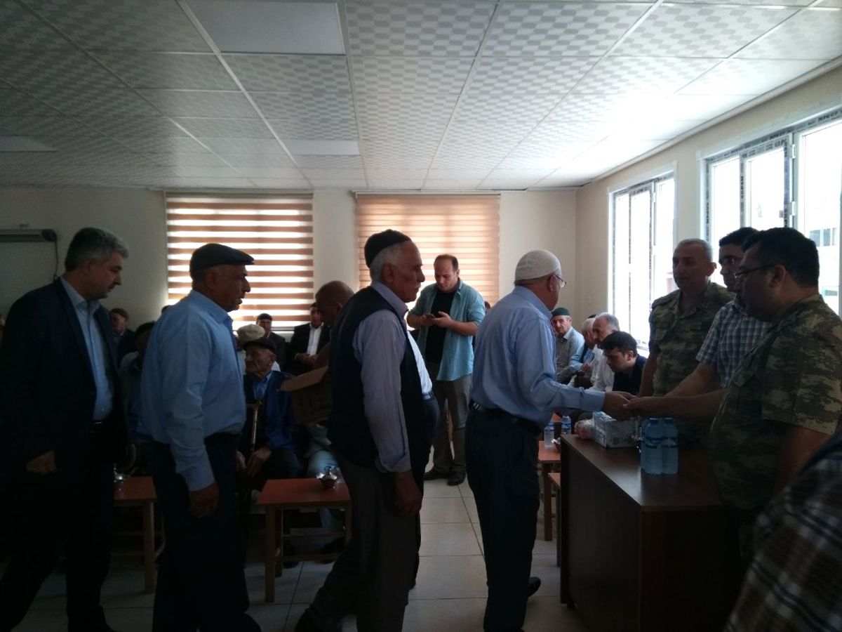 Şehit Astsubay Üstçavuş Yakup Akdağ Siirt\'te Taziye Kuruldu
