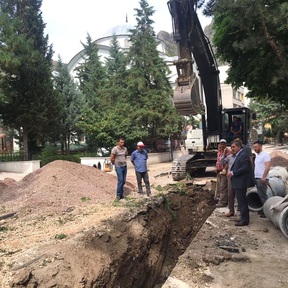Başkan Özdemir: "Yağmur Suyu Gideri Çalışmalarının Yüzde 95\'i Tamamlandı"