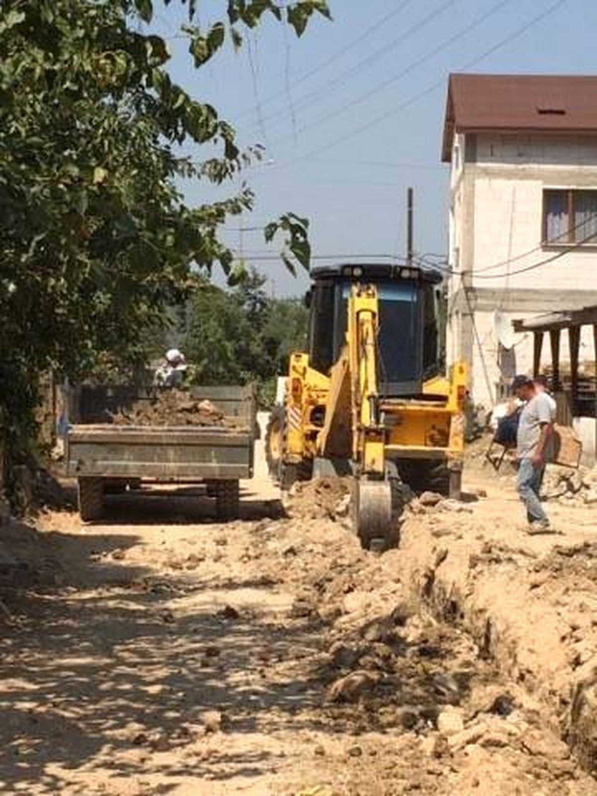Bayırköy\'de Alt Yapı Çalışmaları Devam Ediyor