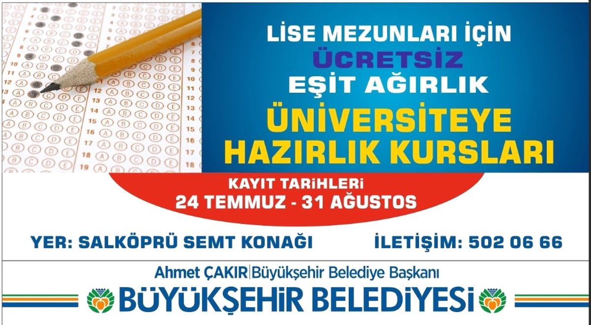 Büyükşehir Belediyesinden Eğitime Destek