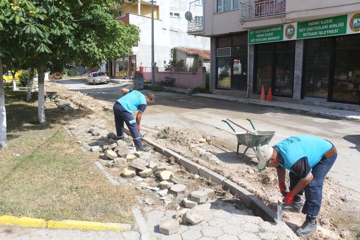 İnönü Belediyesi İlçeyi Yeniliyor