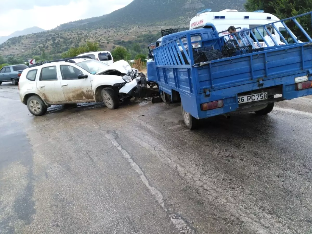 Sarıcakaya\'da Trafik Kazası: 1 Yaralı