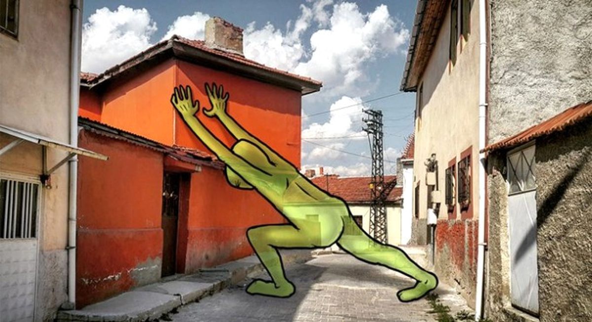 Şehrin Sokaklarını \'Lilliput\'larla Tanıtıyor