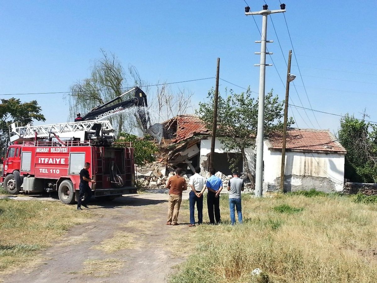 Aksaray\'da Yeni Hastanenin İmar Yolları Açılıyor