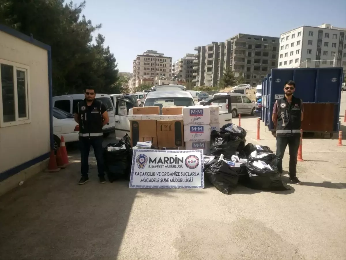 Mardin\'de 31 Bin Paket Kaçak Sigara Ele Geçirildi