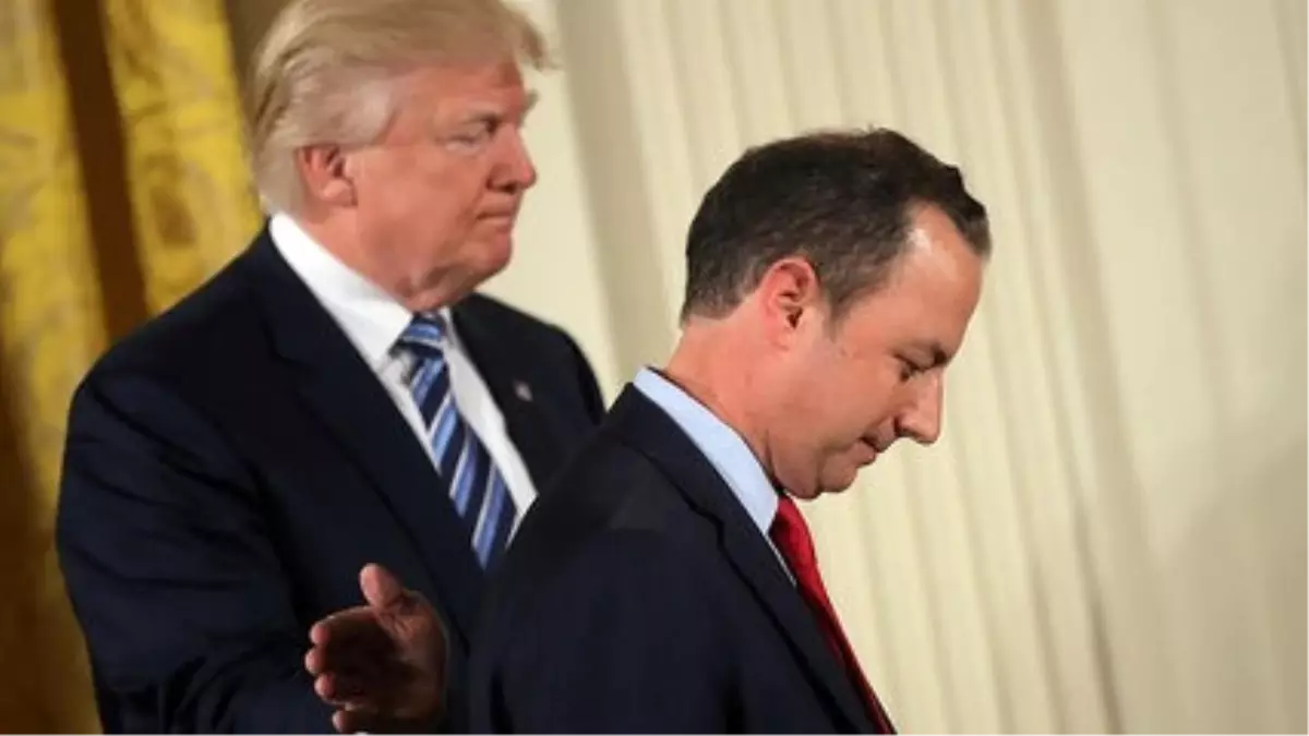 Trump Özel Kalem Müdürü Reince Priebus\'u Görevinden Aldı