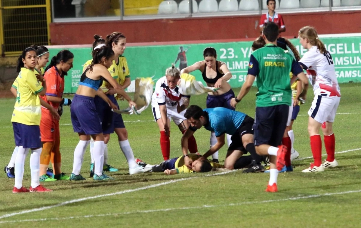 Türk Hakem, Maçta Kadın Futbolcunun Hayatını Kurtardı