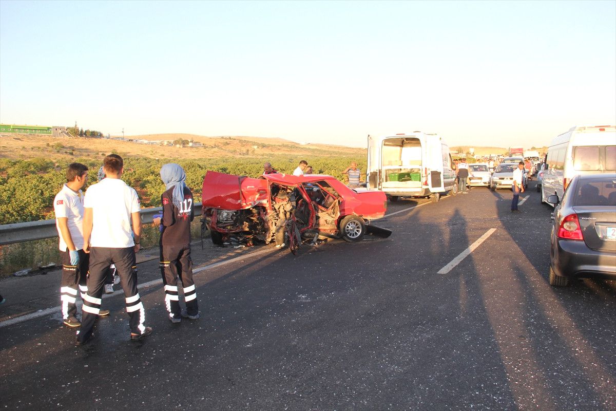 Gaziantep\'te Trafik Kazası: 1 Ölü, 7 Yaralı