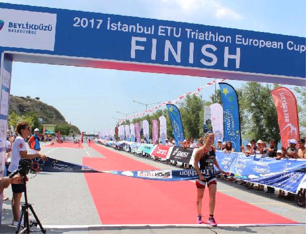 İstanbul Triatlon Avrupa Kupası Yarışları Beylikdüzü\'nde Yapıldı