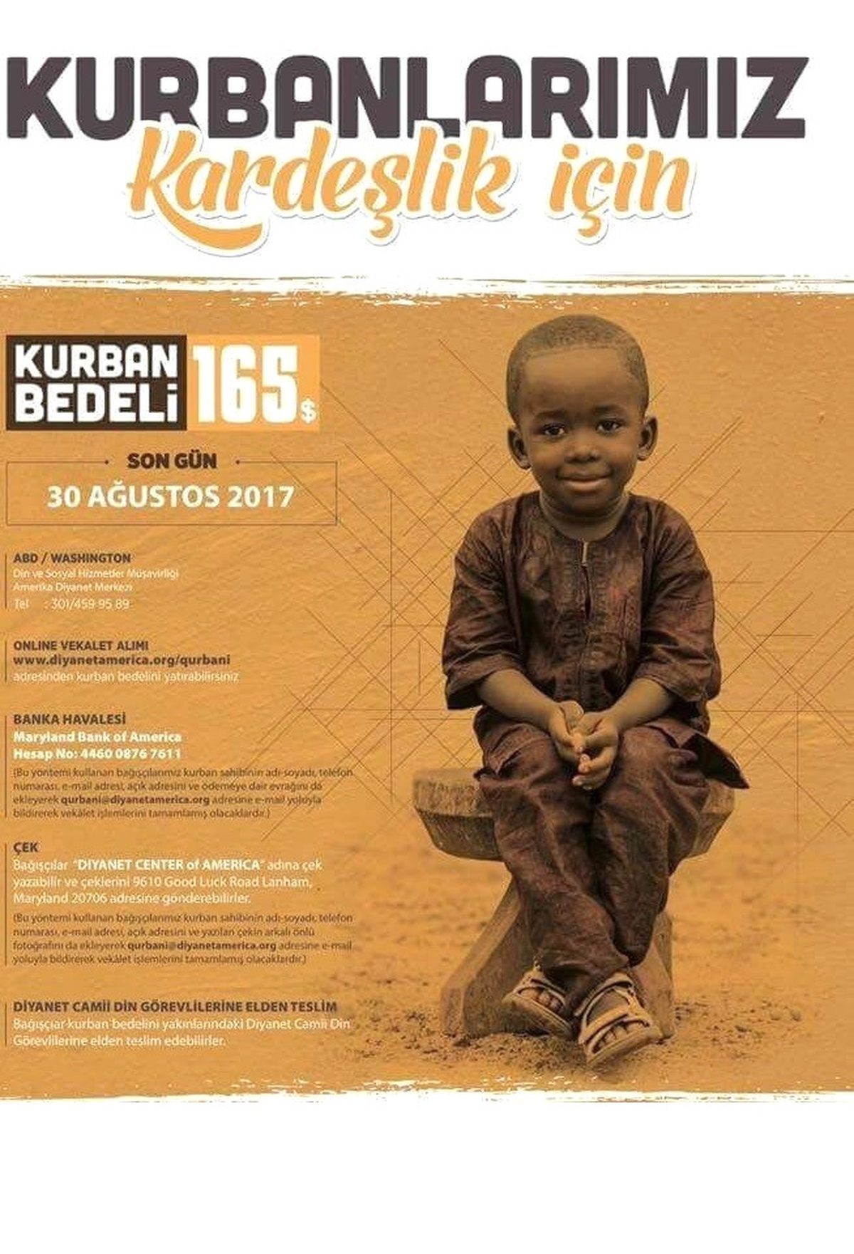 Türkiye Diyanet Vakfı, ABD\'de Kurban Bağışı İçin Çalışma Başlattı