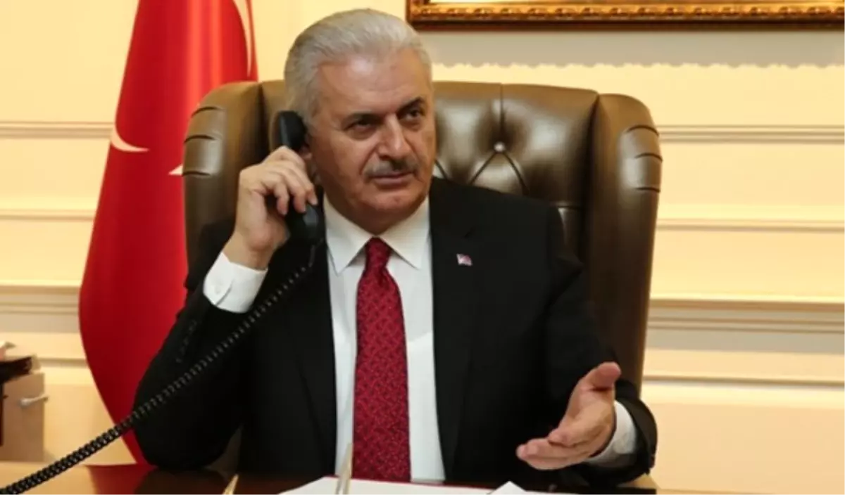 Yıldırım\'dan Büyükerşen\'e Geçmiş Olsun Telefonu