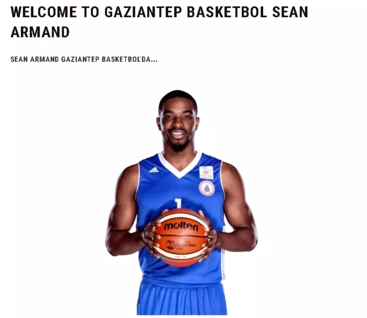 ABD\'li Skorer Gaziantep Basketbol\'da