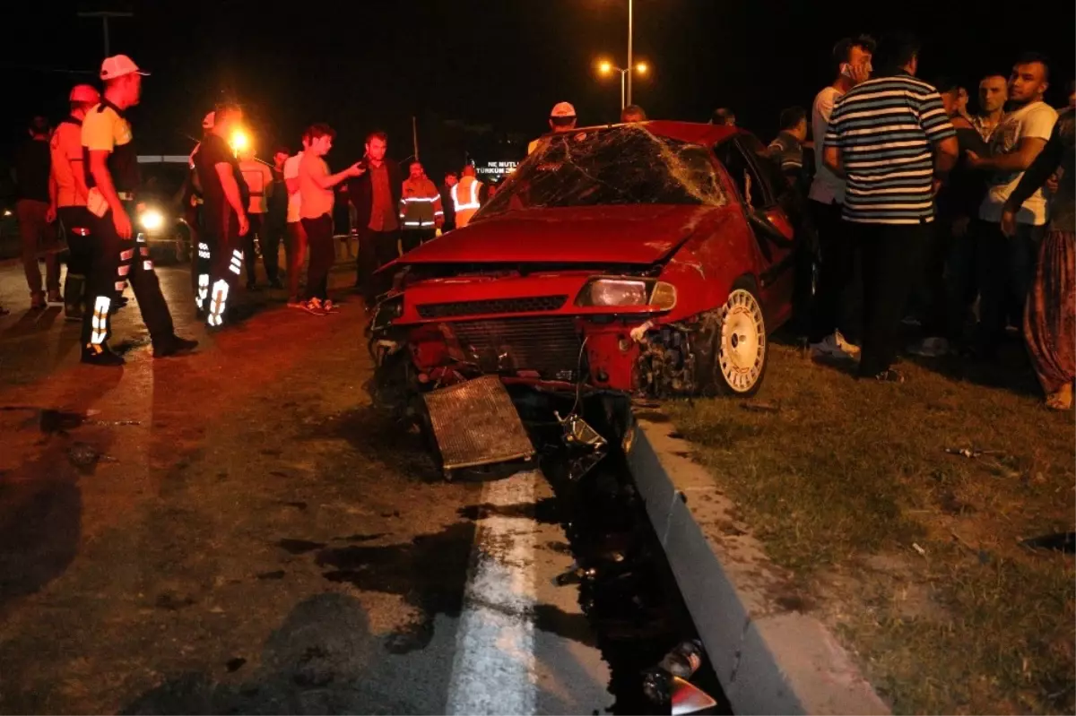 Alkollü Sürücü Yoldan Çıkıp Takla Attı: 1 Ölü 1 Yaralı