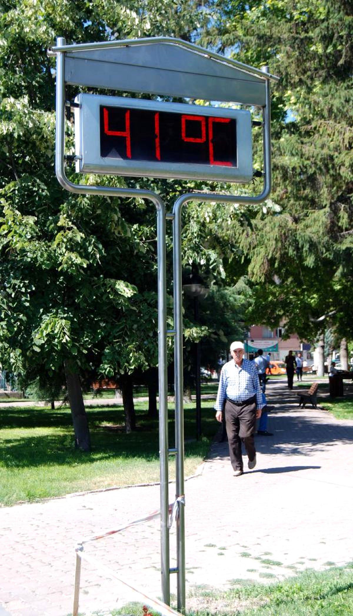 Kayseri\'de Termometreler 41 Dereceyi Gösterdi