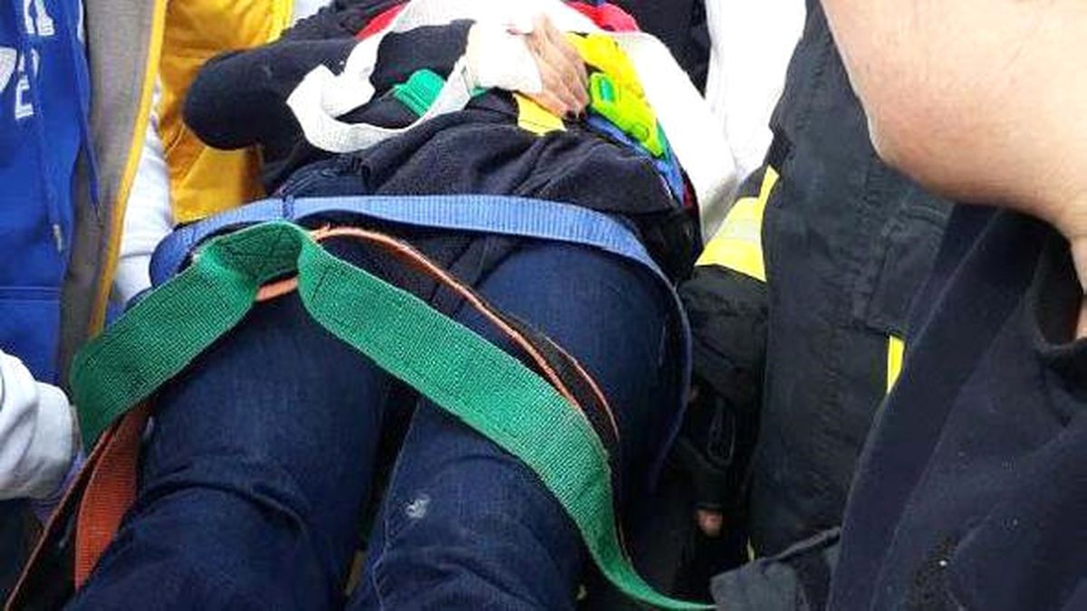 Ambulans Yayaya Çarptı: 1 Yaralı