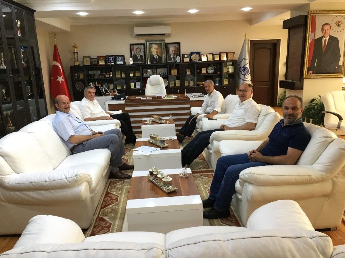 Başkan Toçoğlu\'ndan Başkan Dişli\'ye Ziyaret