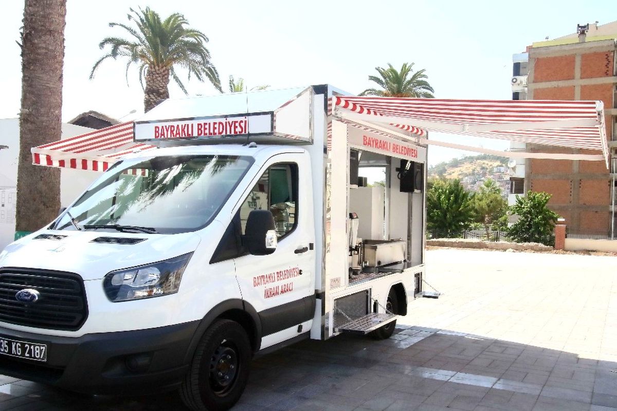 Bayraklı\'da İkram Aracı Sayısı Beşe Çıktı