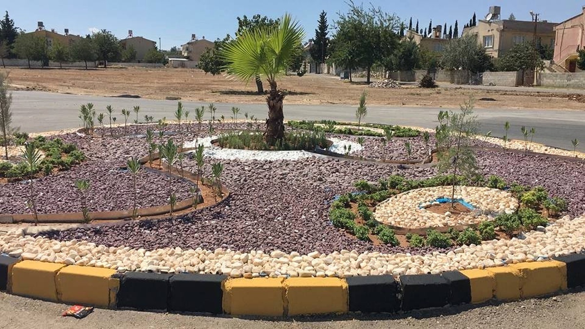 Kilis\'te, Park ve Bahçe Düzenlemeleri Sürüyor