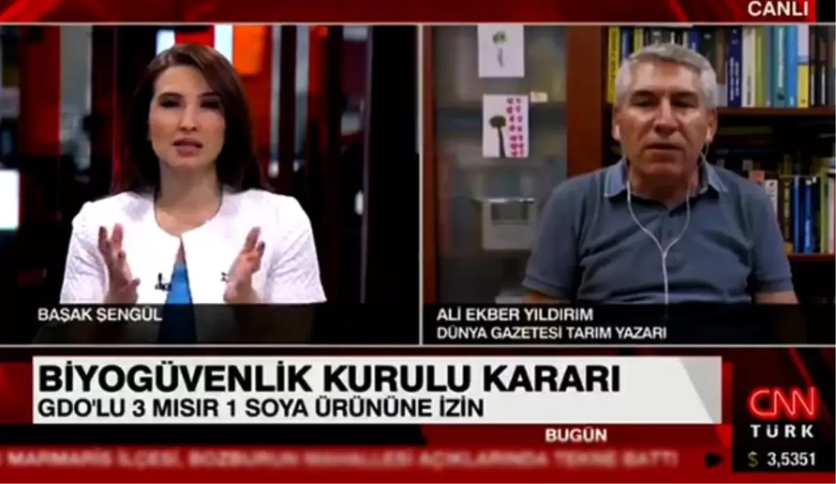 Ali Ekber Yıldırım Gdo Kararlarını Yorumladı