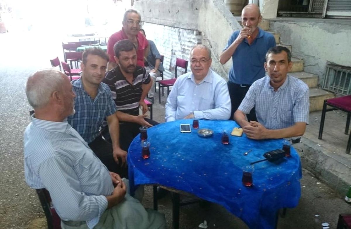 Belediye Başkanı Kutlu\'dan Oturakçılar Pazarı Esnafına Ziyaret