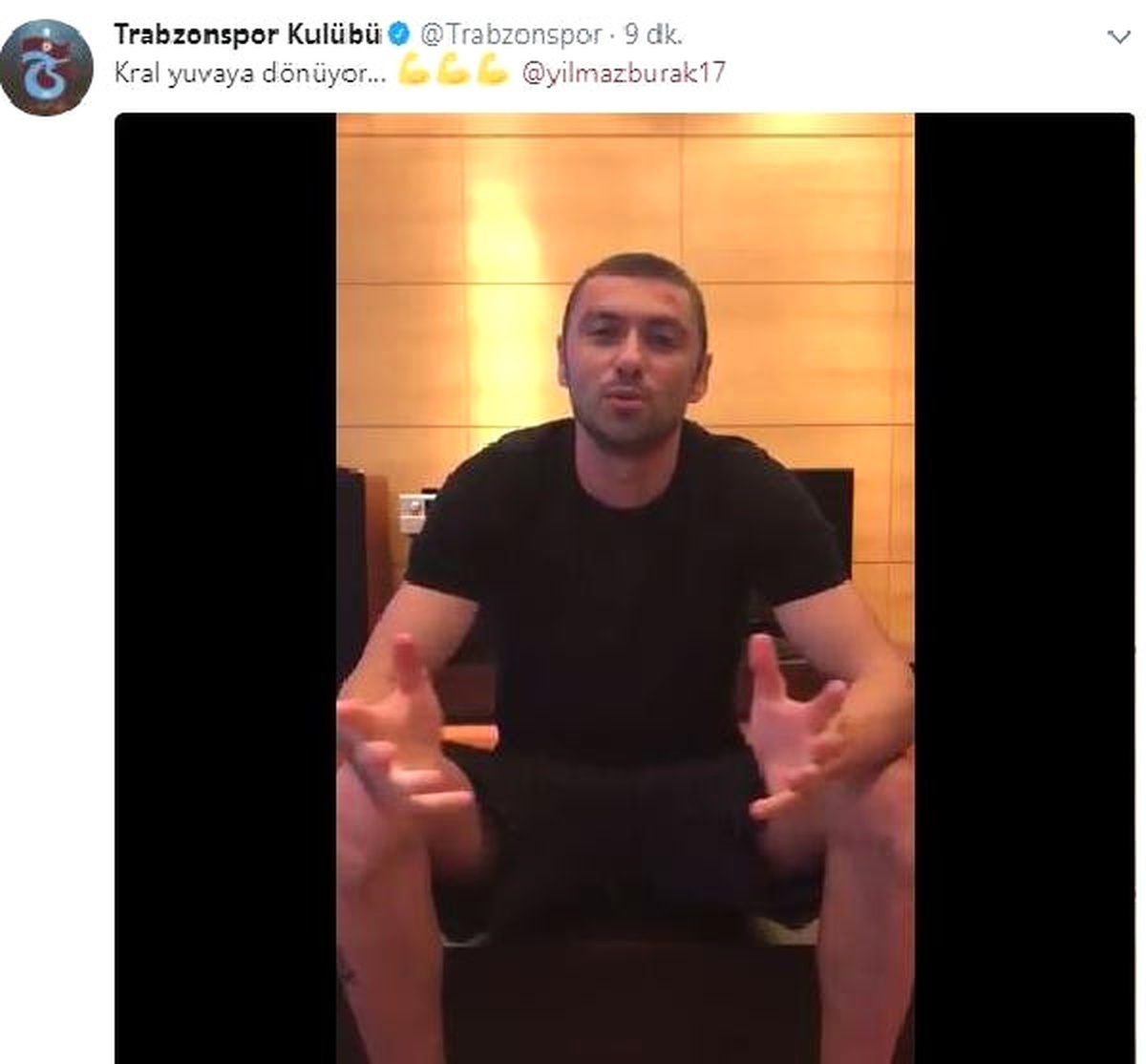 Burak Yılmaz: Trabzonspor ile Şampiyonluk Yaşamaya Geliyorum