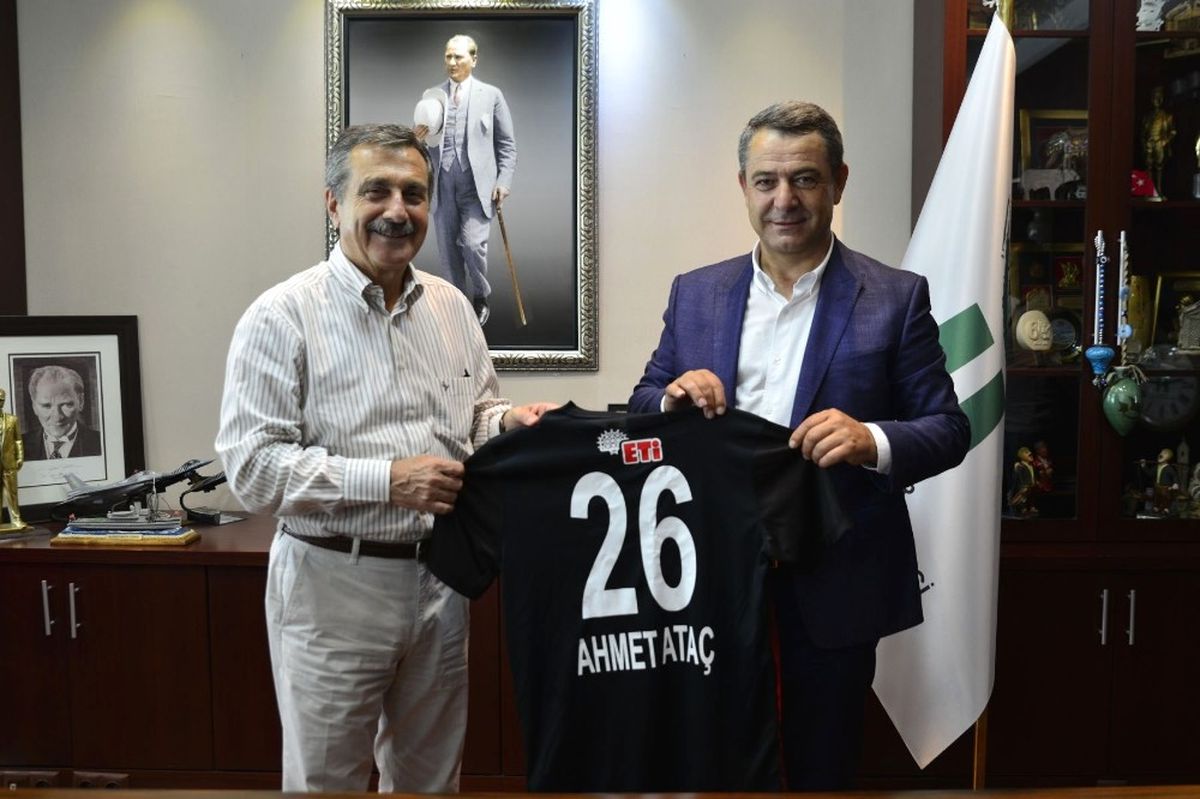 Eskişehirspor Yönetiminden Başkan Ataç\'a Ziyaret