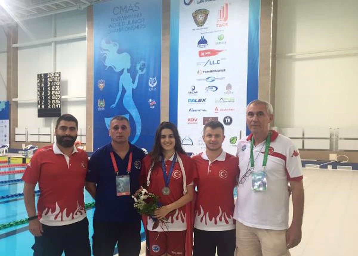 Genç Yüzücü Dünya İkincisi Oldu