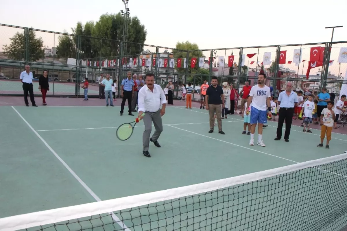 Toroslar\'da Tenis Kursu Açıldı